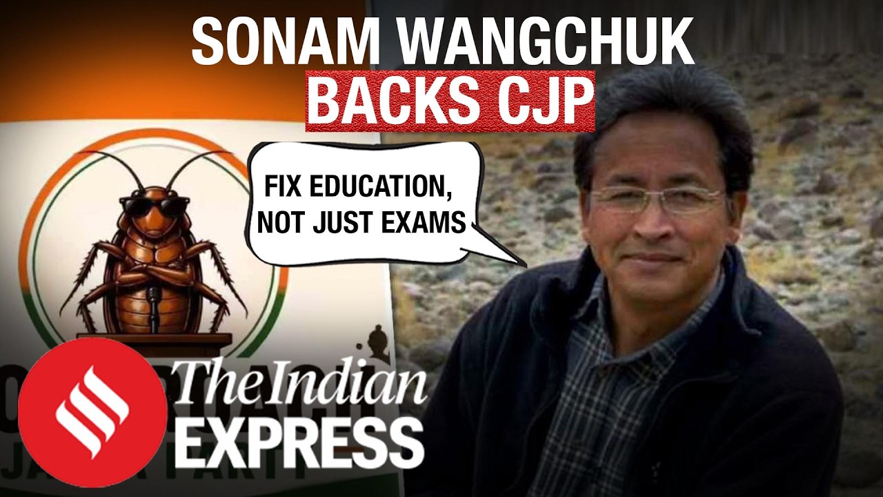 Sonam Wangchuk Backs 'Cockroach Janta Party', Demands Education Minister's Resignation