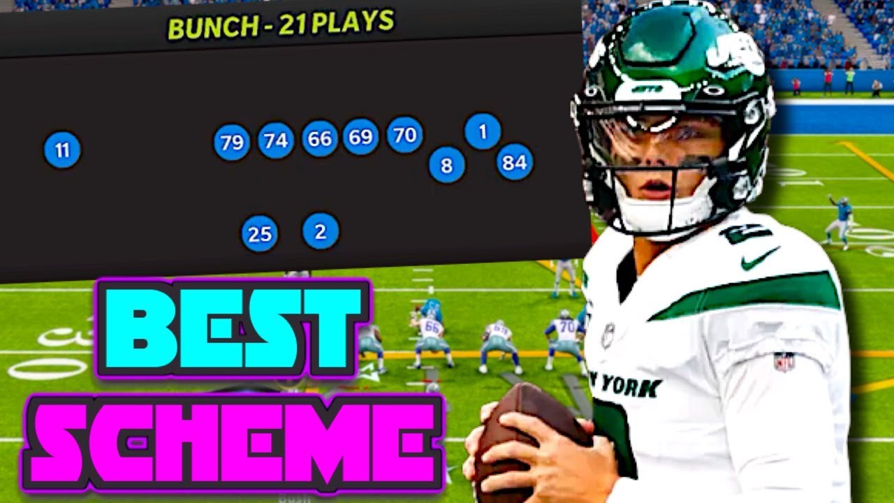 BEST Offense in Madden 22 Can't Be Stopped! Updated Gun Bunch Offensive Scheme!