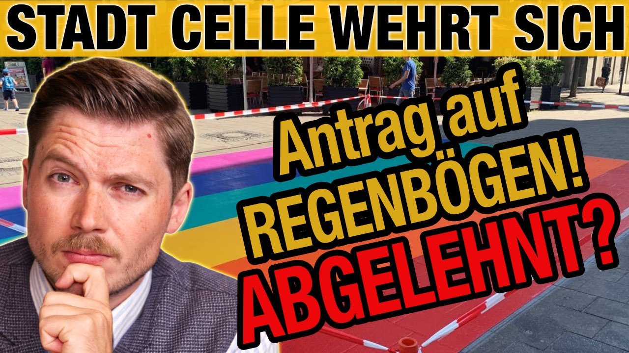 Stadt Celle WEHRT sich gegen Regenbogen-WAHNSINN | Antrag soll doch noch abgelehnt werden