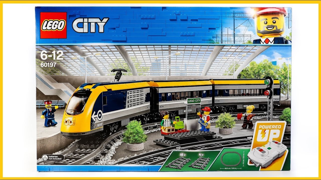 LEGO City 60197 Passenger Train Speed Build