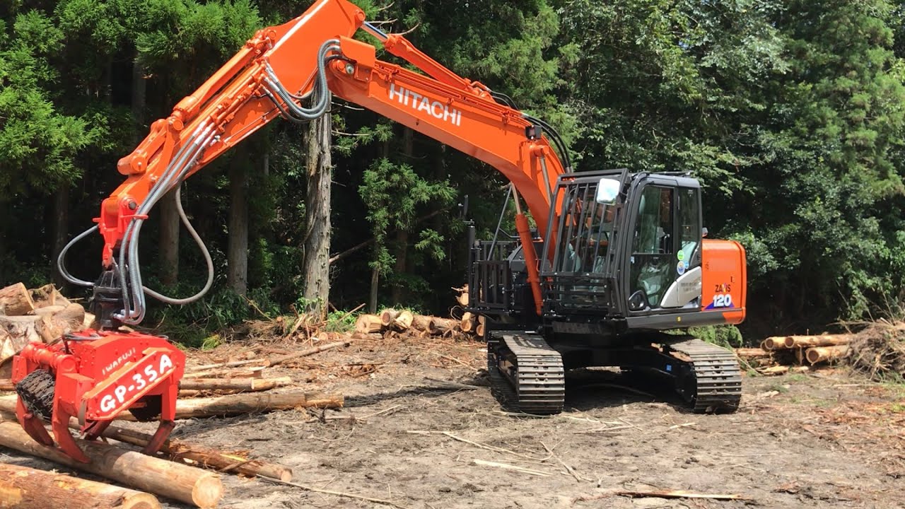 高性能林業機械納車しました！#納車 #林業機械 #forestry #machinery#wood #work #japan #自然 #林業