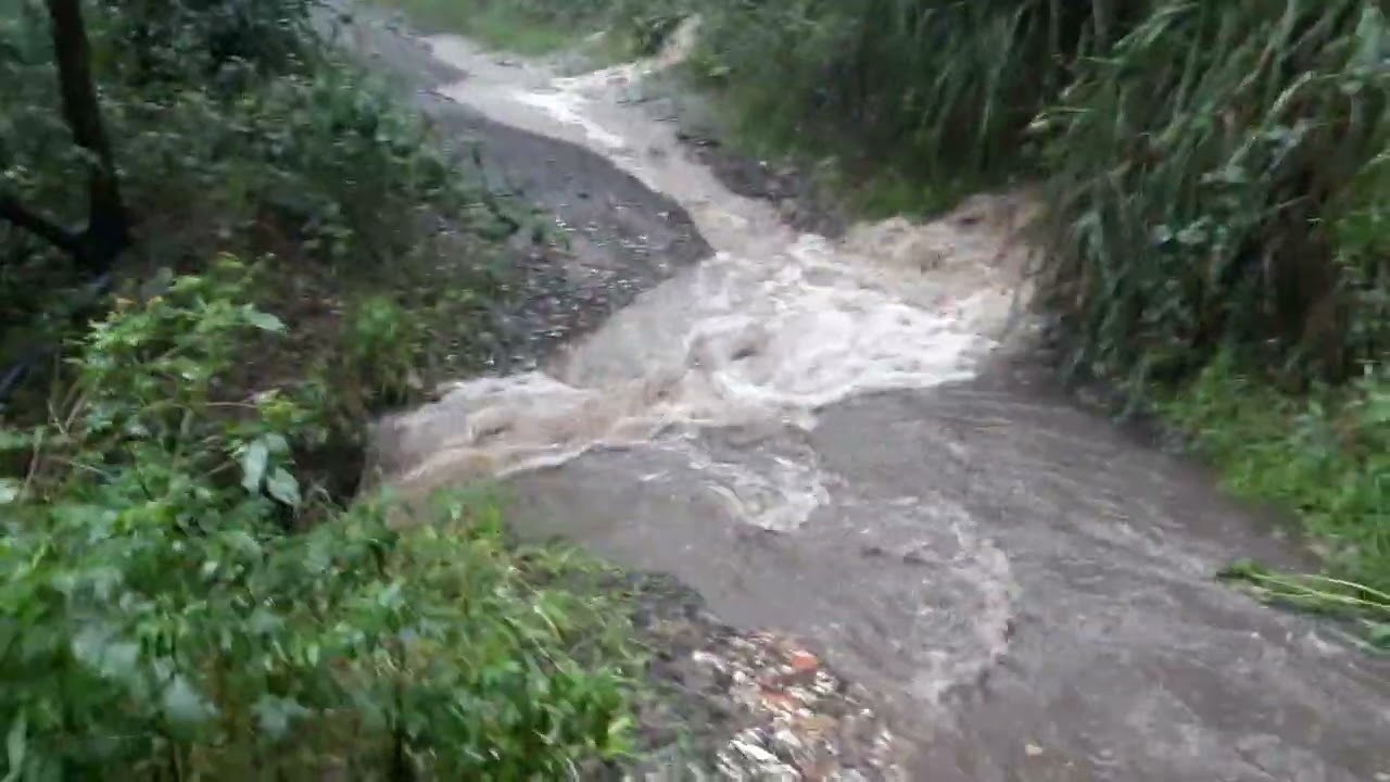 Crazy Flood Waters on an island 🏝  | Pt 2 #shorts