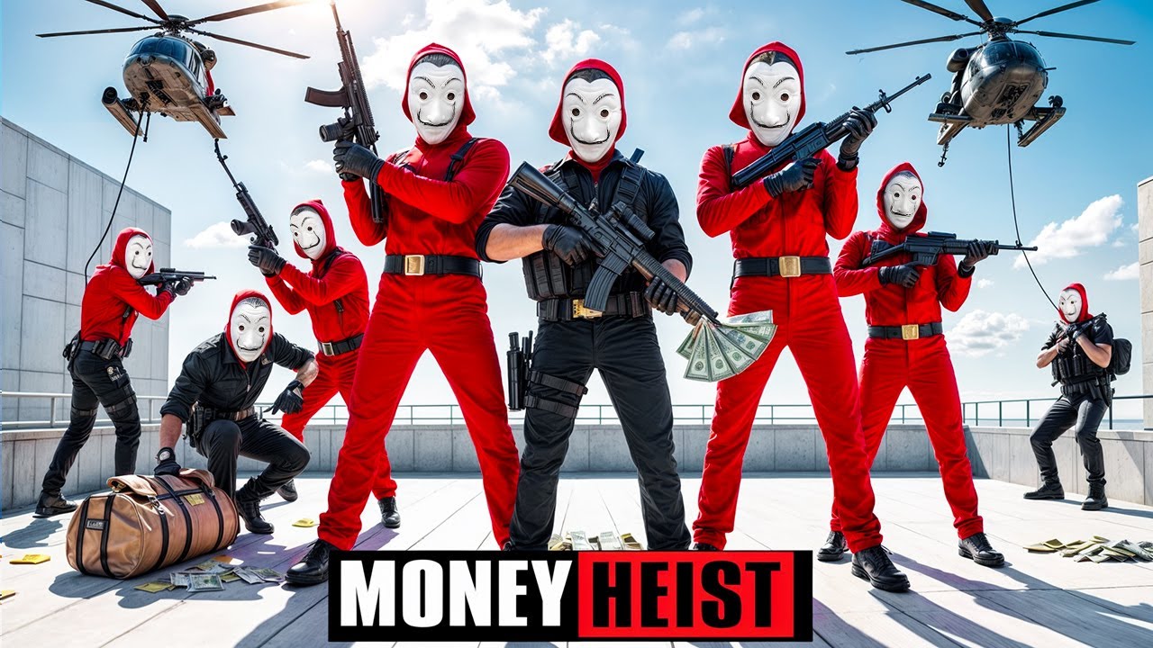 PARKOUR VS MONEY HEIST! 6 | BAD GUYS: No ESCAPE, POLICE Finish in Shadows(BELLA CIAO REMIX) Epic POV