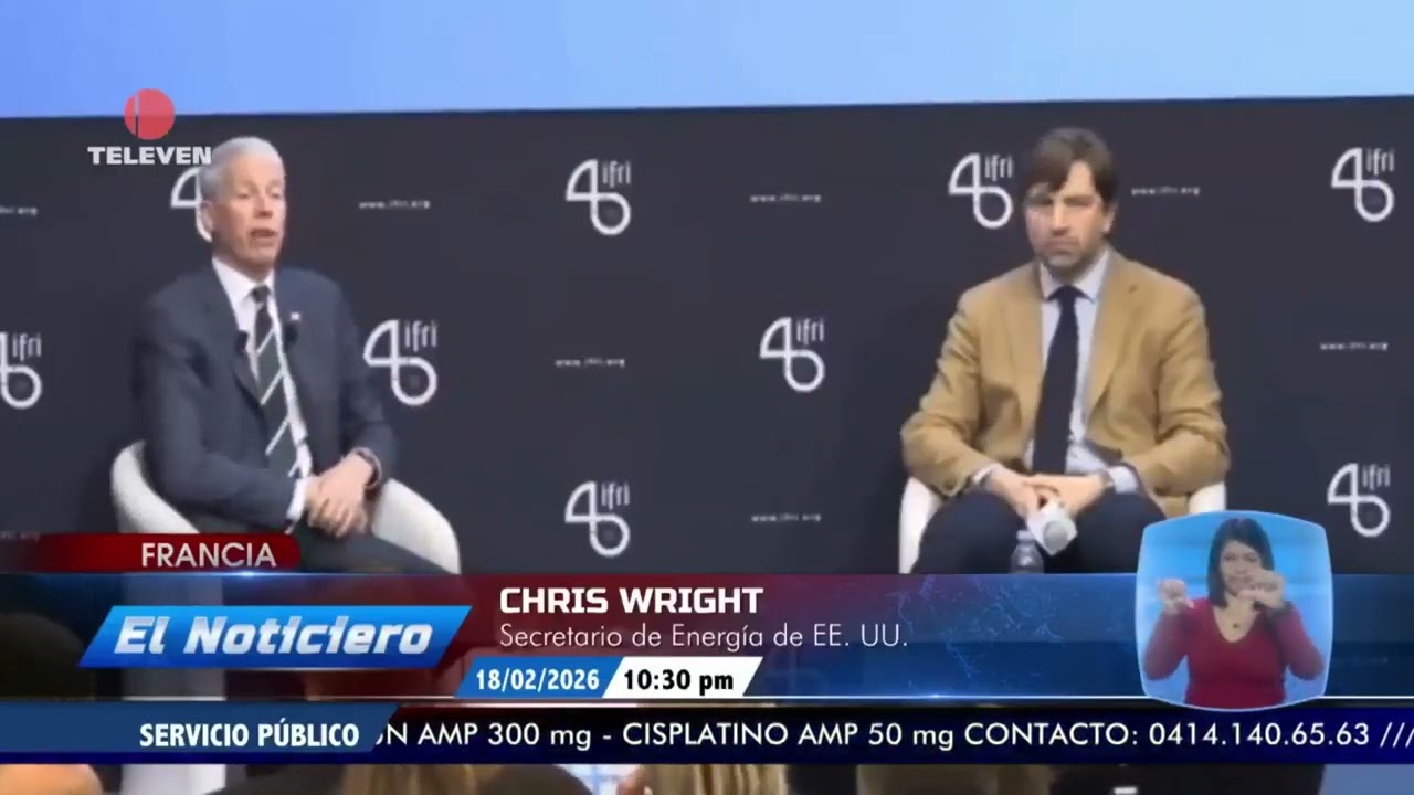 Wright evidenció progresos en Venezuela – El Noticiero emisión meridiana 19/02/26