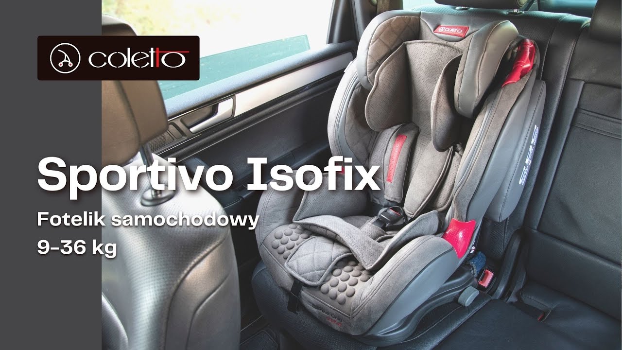 SPORTIVO ISOFIX | Instrukcja obsługi i montaż | Coletto