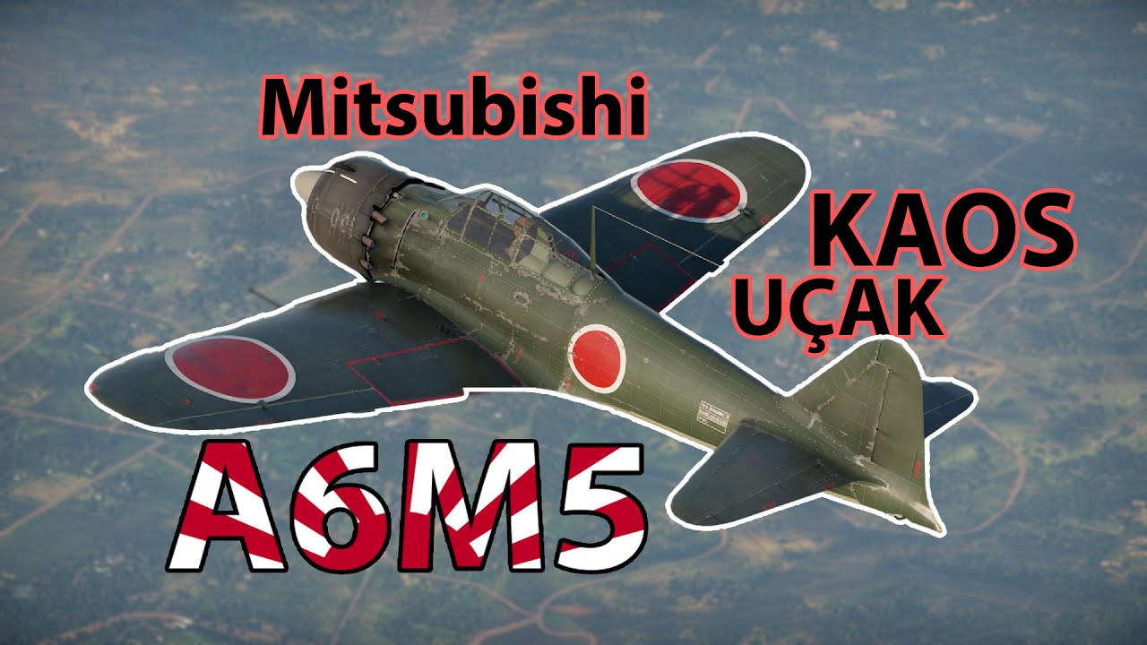 💫Dogfight Şampiyonu!🌠 Kaosun Kendisi Efsane Japon Uçağı A6M5 Raisen. War Thunder Pervaneli Oynanış.