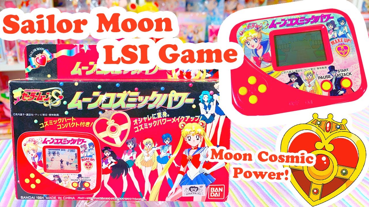 Sailor Moon S Moon Cosmic Power LSI Bandai Game