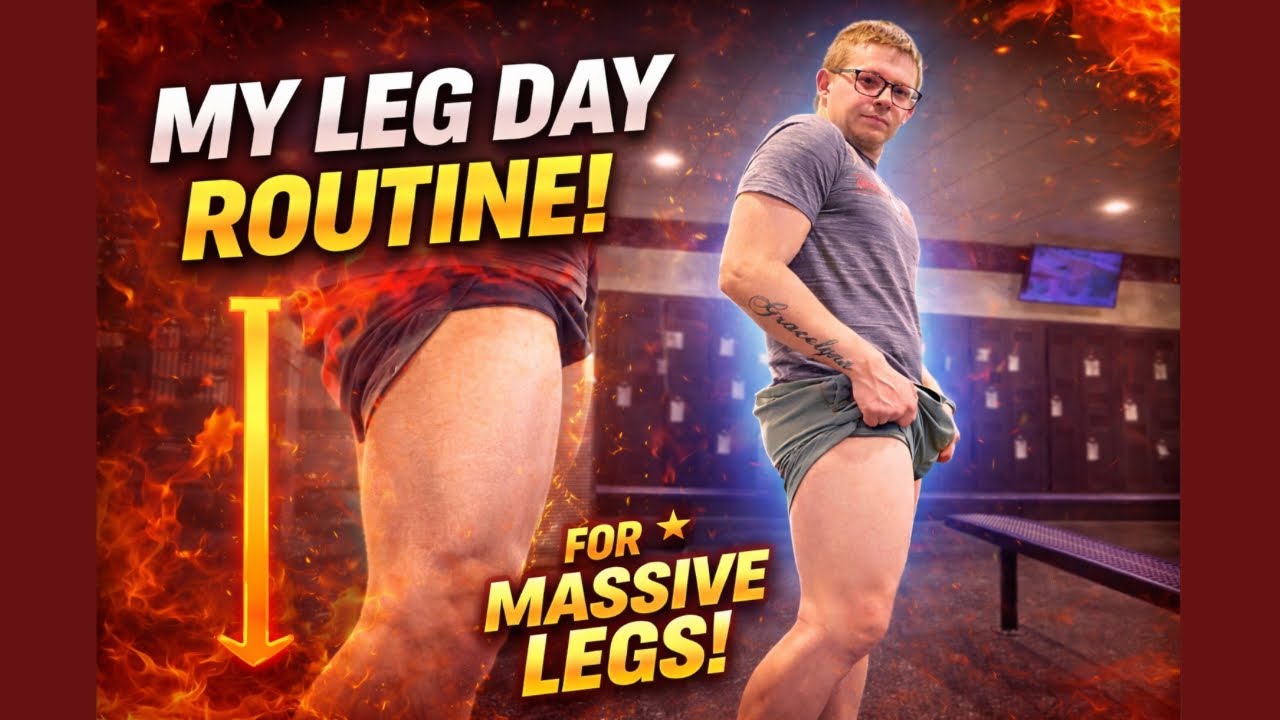 My Exact Leg Day Routine for Massive Growth- Day 7