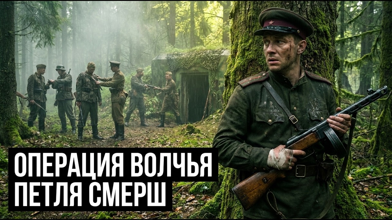 ЛЕС СТАЛ ИХ МОГИЛОЙ — СМЕРШ против диверсантов