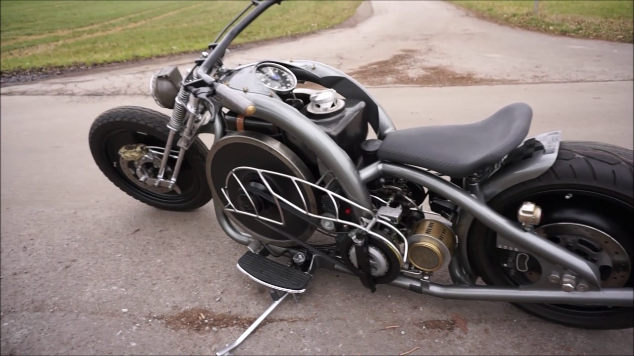 DEUTZ-Rocker Diesel Motorcycle MAH711 Homemade Custom Chopper Bobber Motorrad Eigenbau