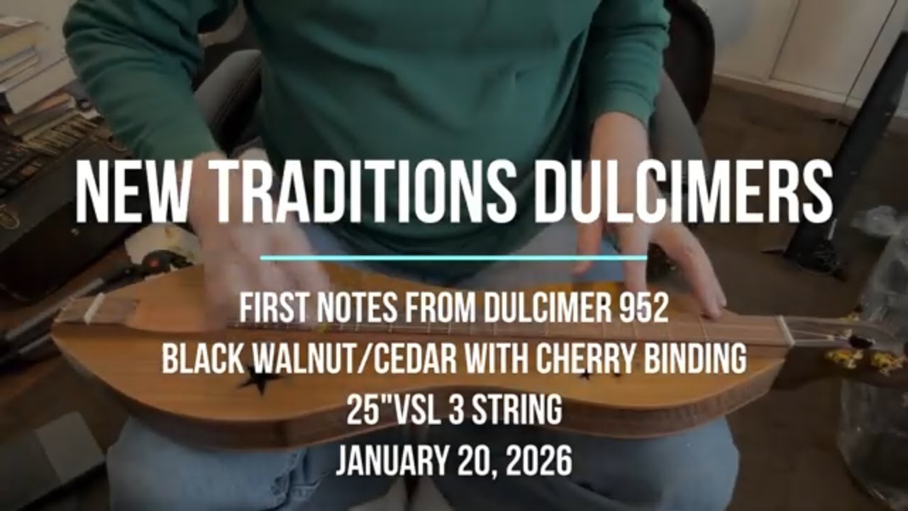 Dulcimer 952 First Notes