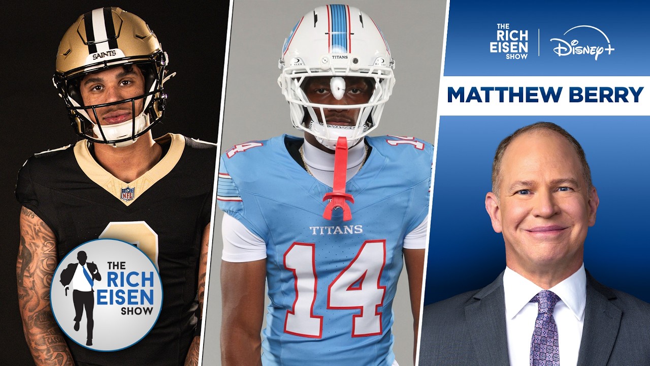 Matthew Berry: Target These Rookies Early in Your Fantasy Football Draft | The Rich Eisen Show