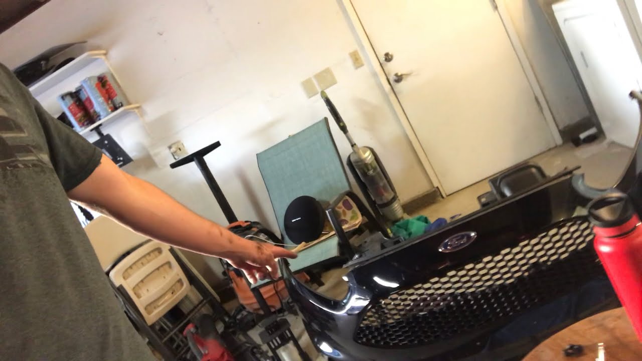 How To Remove Front Bumper And Lower Grill On Ford Fiesta ST