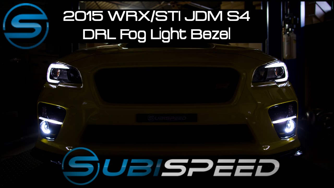 Subispeed - 2015+ WRX/STI JDM S4 Fog Light Bezel Install