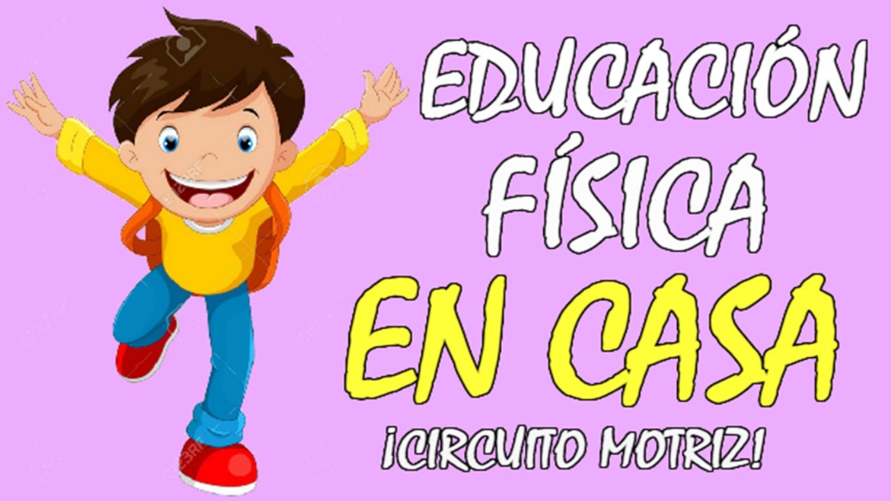 Circuito MOTRIZ en CASA, JUEGOS y EJERCICIOS DIVERTIDOS para NIÑOS en CASA, educación física en casa