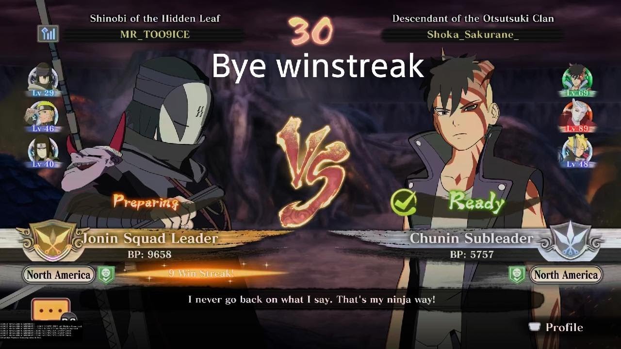 🔥🔥 Sasuke vs Kawaki NARUTO STORM CONNECTIONS online Ranked gameplay No Commentary