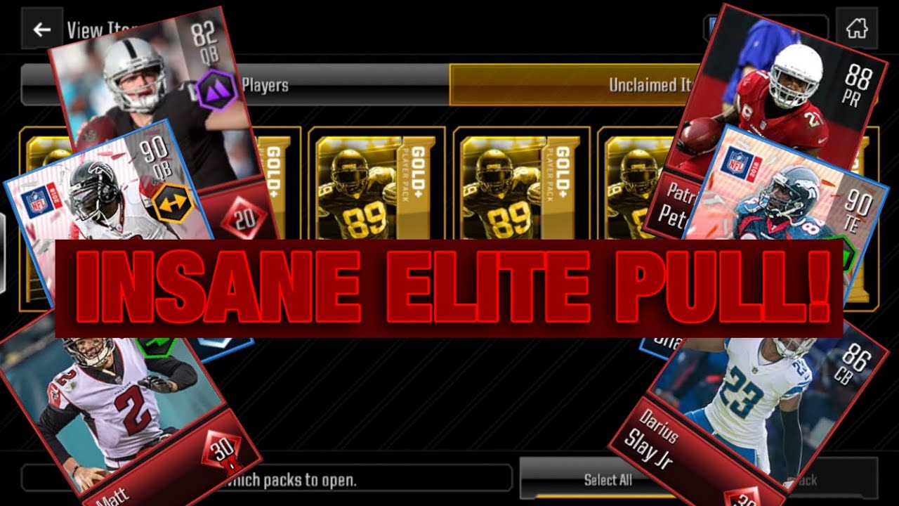 6 GOLD+ PLAYER PACKS! INSANE 4% ELITE PULL!