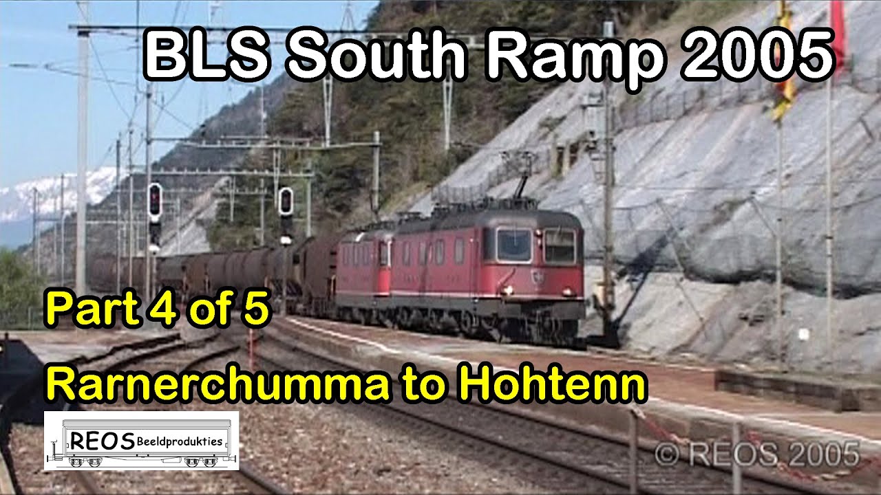 2005-04/05 [SDw] 4/5 BLS South Ramp in spring 2005: Rarnerchumma to Hohtenn - BEST classic BLS!