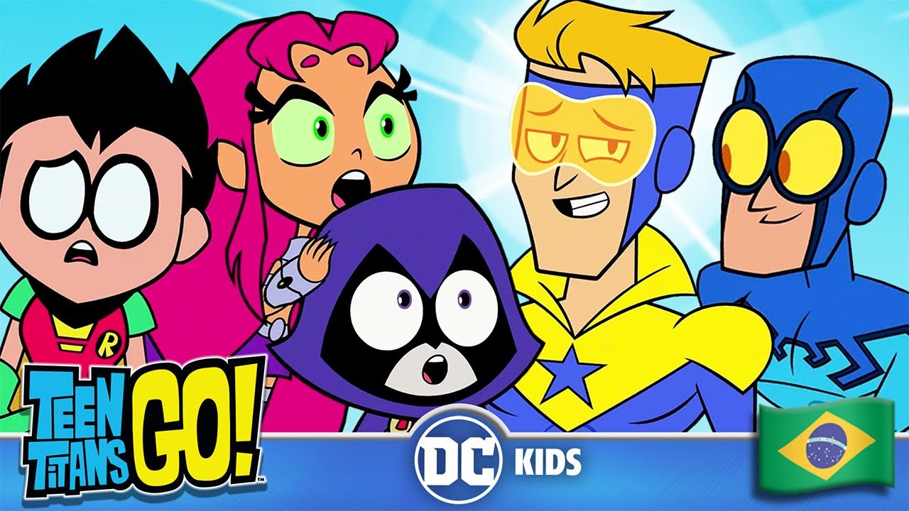 O Melhor do Besouro Azul e do Gladiador Dourado! | Teen Titans Go! em Português 🇧🇷 | 