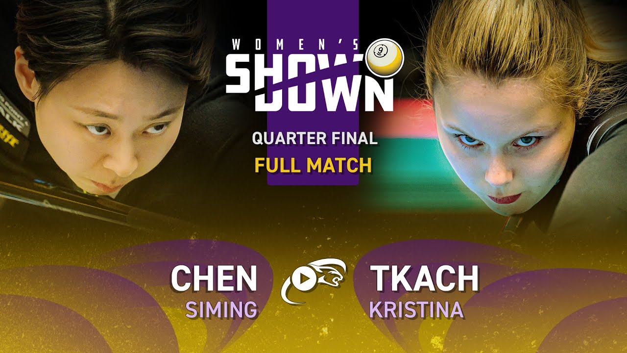 S.CHEN vs TKACH ▸  2024 PBS WOMEN SHOWDOWN