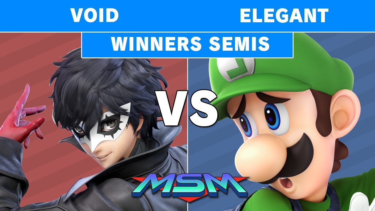 MSM 220 - CLG | Void (Joker) Vs NVR | Elegant (Luigi) Winners Semi - Smash Ultimate
