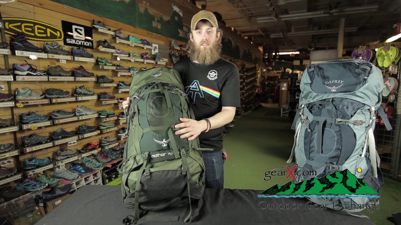 Gear Preview: Osprey Aether 70 & Ariel 65 Pack