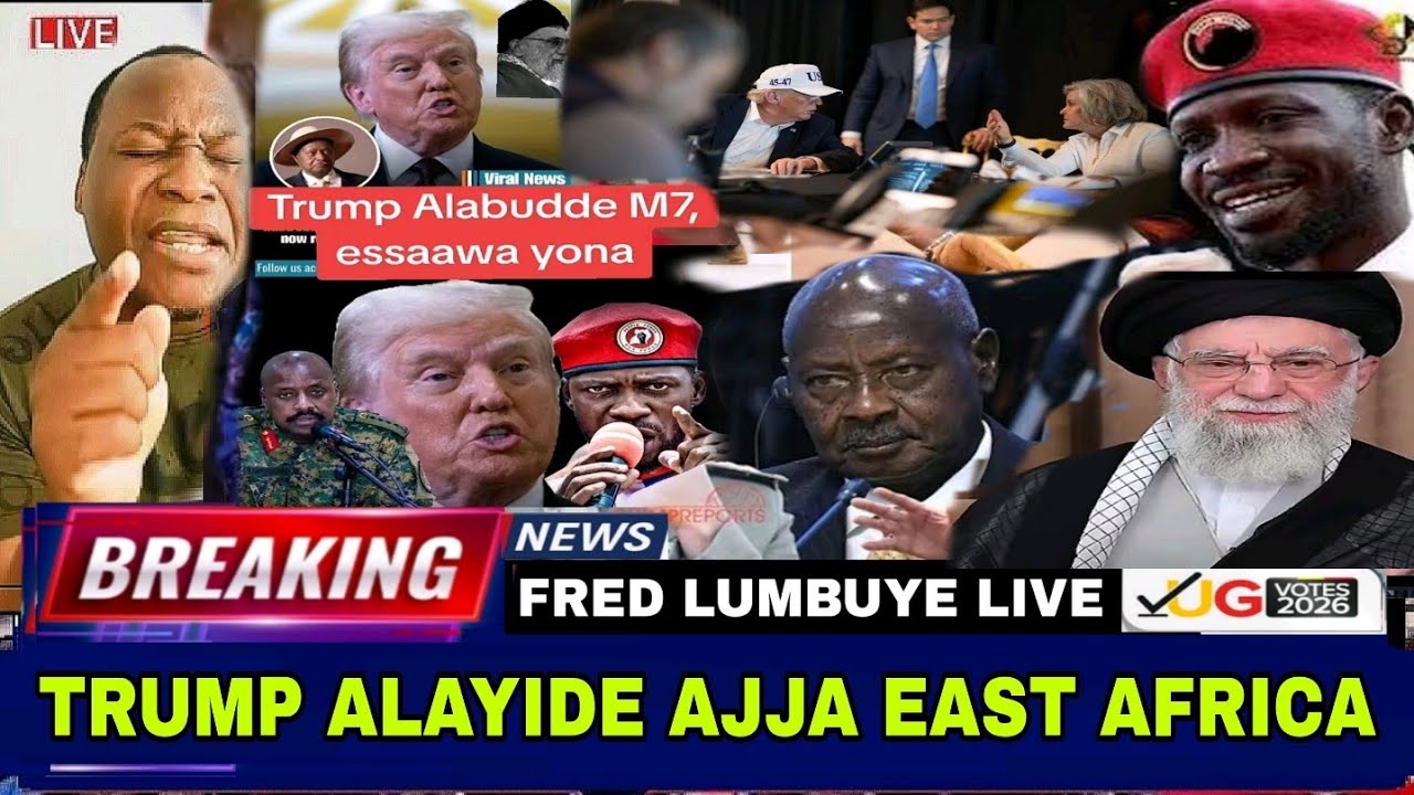 FRED LUMBUYE LIVE: EBINTU BITABUSE WETWOGERELA AMERICA🇺🇸  ENDAGANO JEYAKOLA NE MUSEVENI EJISAZIZAMU