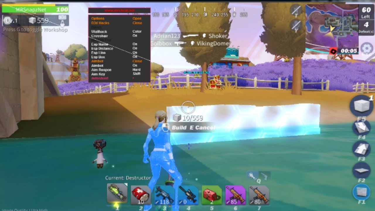 Creative Destruction Mobile Hack