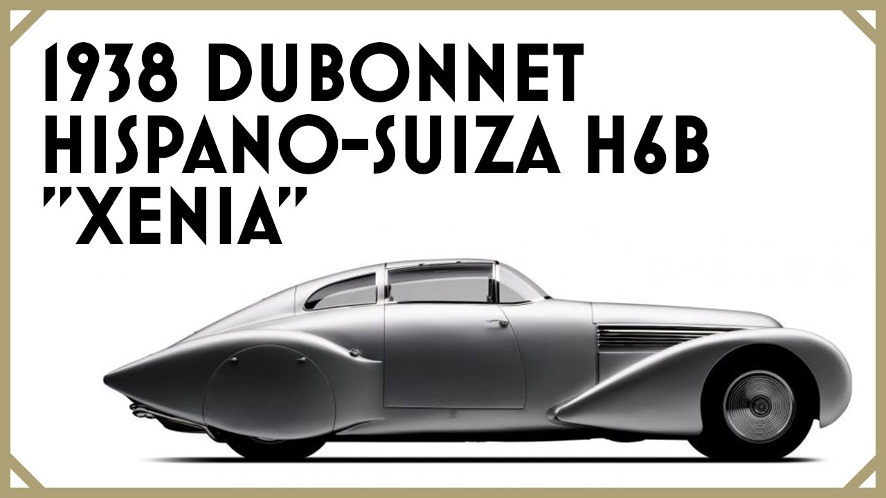 UNDER THE HOOD OF THE 1938 DUBONNET HISPANO-SUIZA H6B 