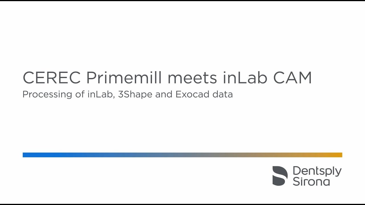 Uniting Precision: CEREC Primemill Meets inLab CAM