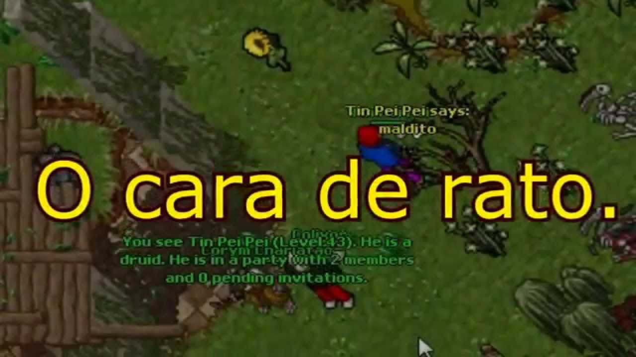 Corym Charlatan: O rato mais safado do TIBIA