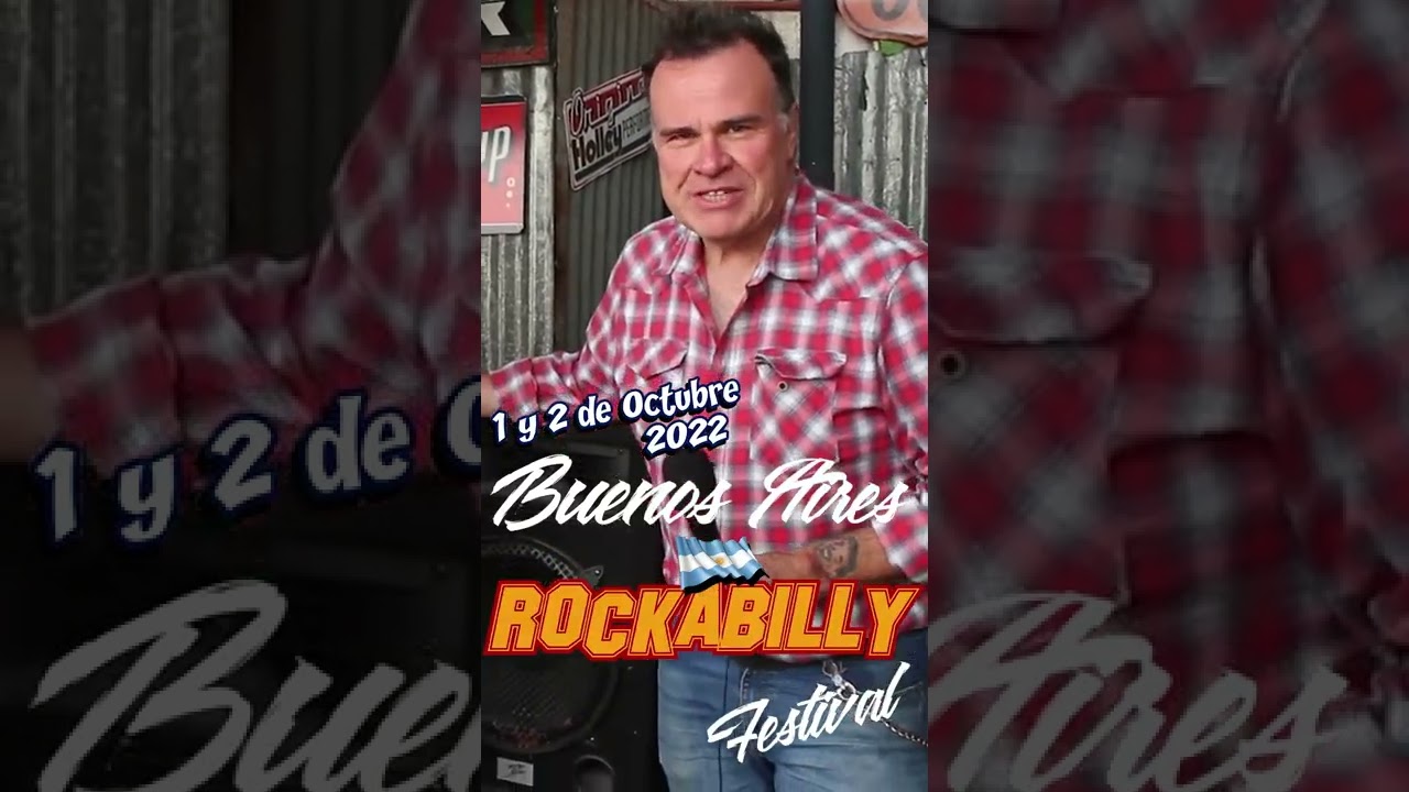 Mack Stevens presente en el Buenos Aires Rocckabilly Festival!!!