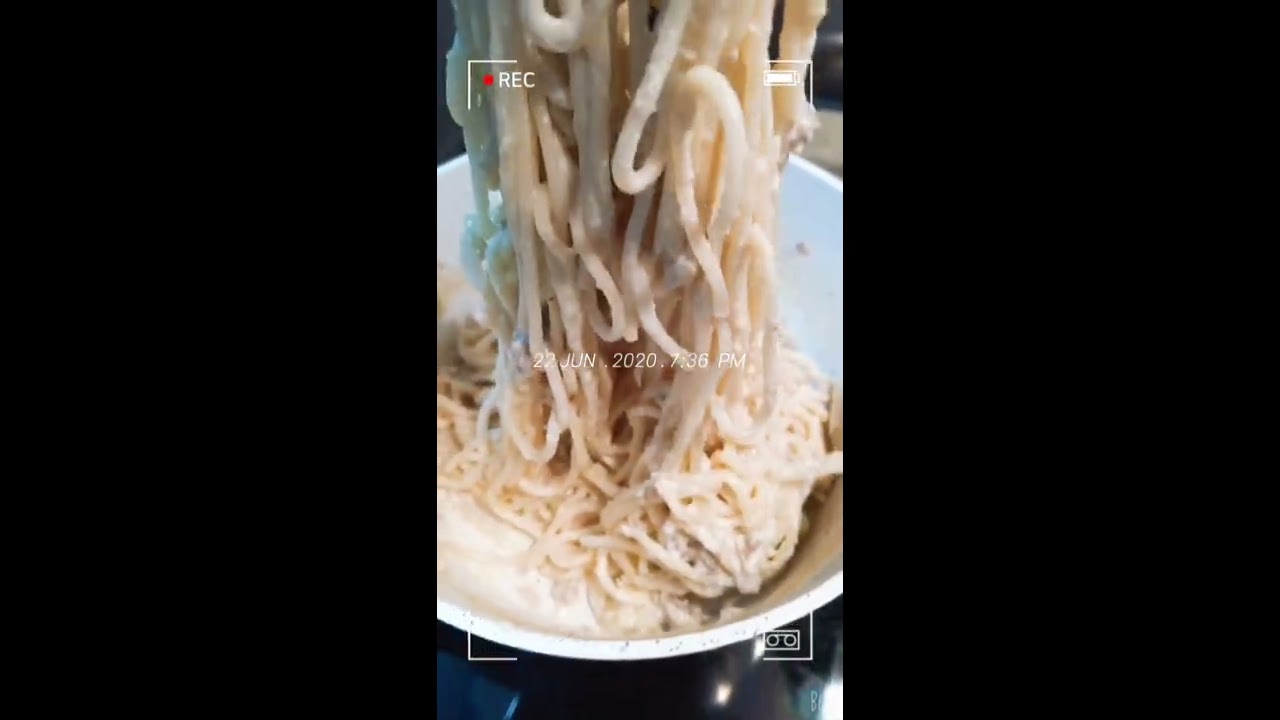 Cooking with KHRZ - Resep Spageti Carbonara pakai susu ala William Gozali ! Pakai LA FONTE