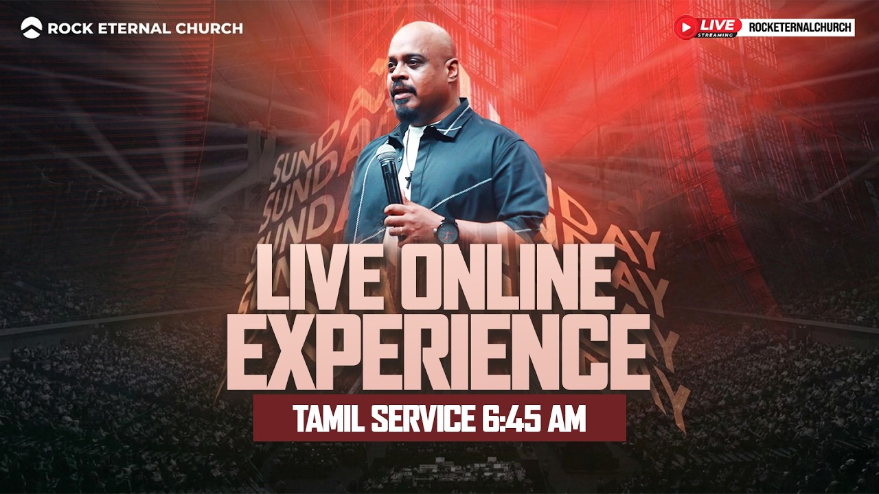 🔴 LIVE | Rock Eternal Church | Tamil Service | March 15th 2026 | 06:45 AM | Ps.REENUKUMAR