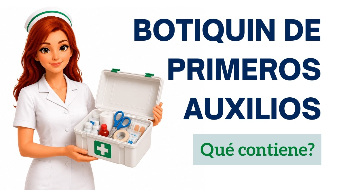 Botiqu&iacute;n de Primeros Auxilios🧰 | seguridadysalud