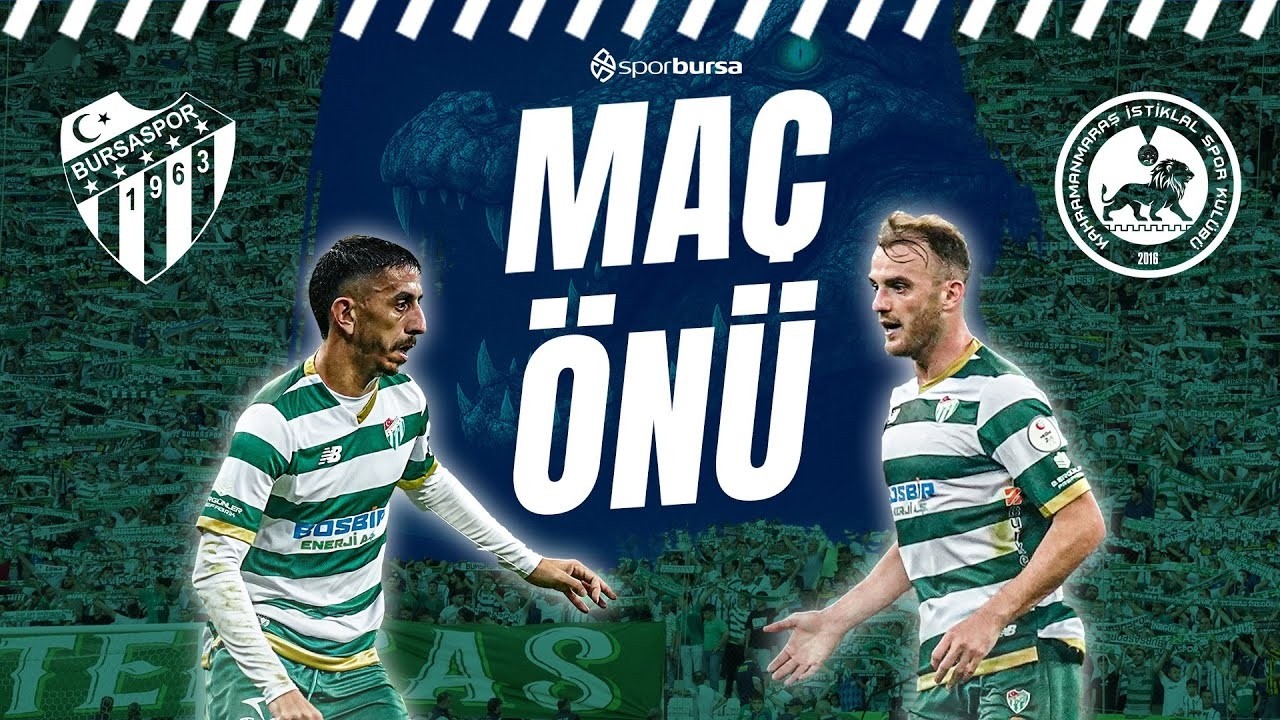 Bursaspor - K.Maraş İstiklal Maç Öncesi Canlı Yayını (Yayın Tarihi: 2 Kasım 2025)
