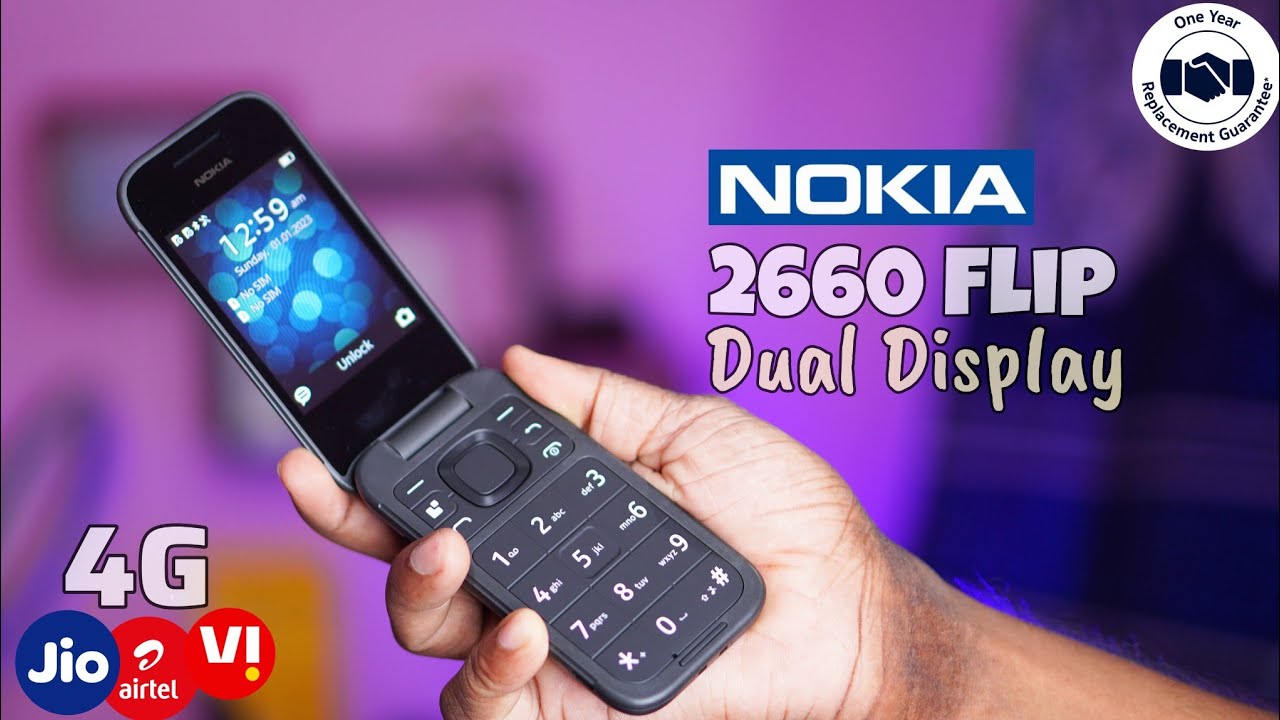 NOKIA 2660 Flip Unboxing & Review | Dual 4G VOLTE SIM | Jio | Looks 😍 | Keypad Phone | Hindi