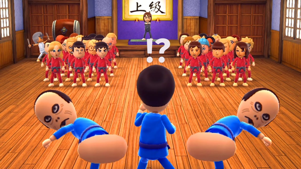 Wii Party U Dojo Domination Play as Phantom (Hardest Difficulty)