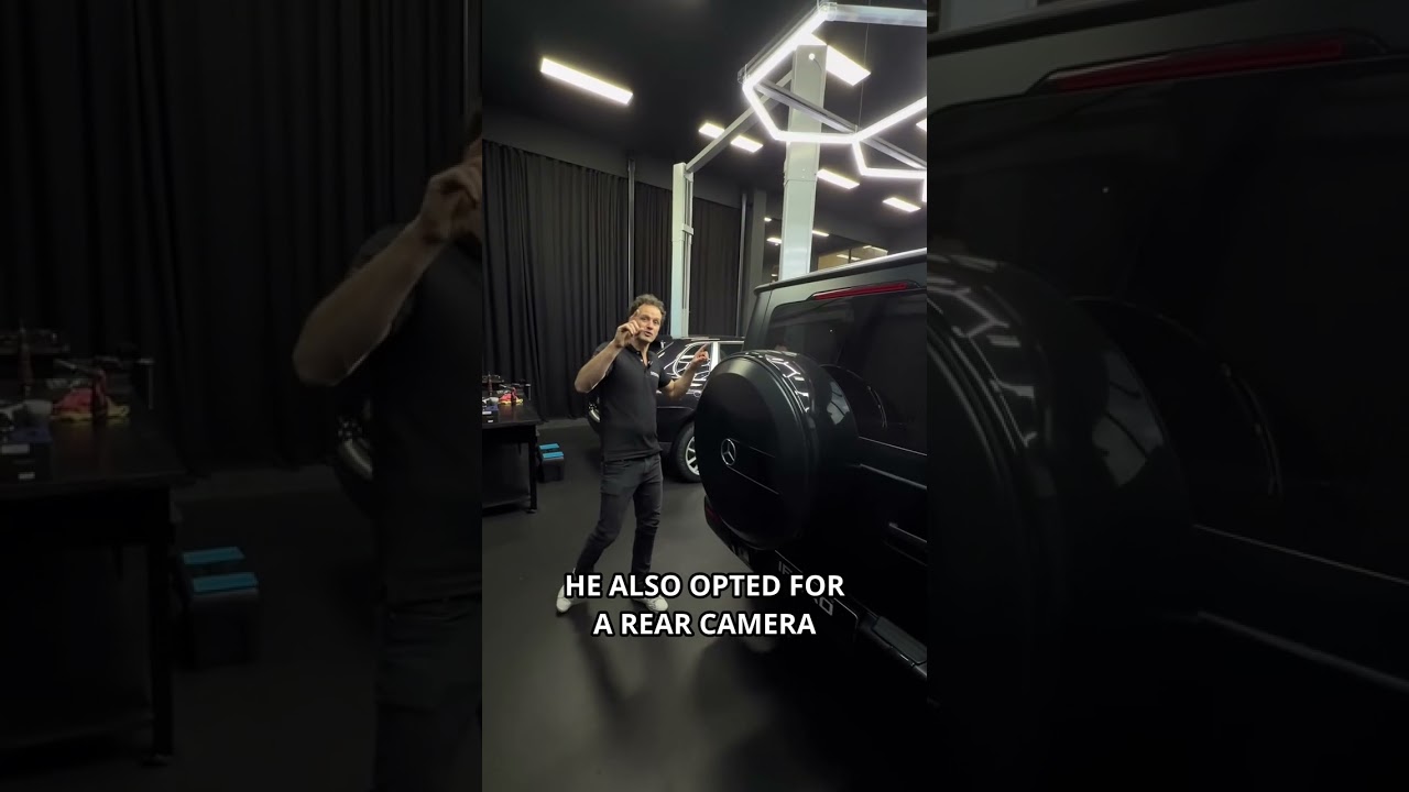 DJ KAAN’s new G63 AMG secured with an IROAD dashcam