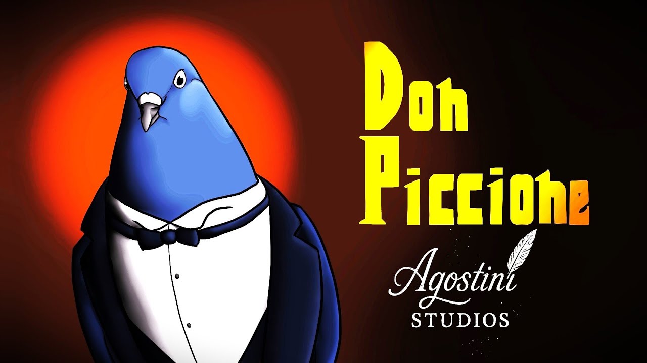 Don Piccione🕊️ | Uma ANIMAÇÃO de POMBOS MAFIOSOS (Paródia de O Poderoso Chefão)