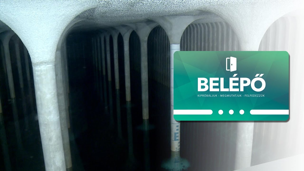Ennyi víztartaléka van Budapestnek - Gellérthegyi víztároló (Belépő) - 9Tv