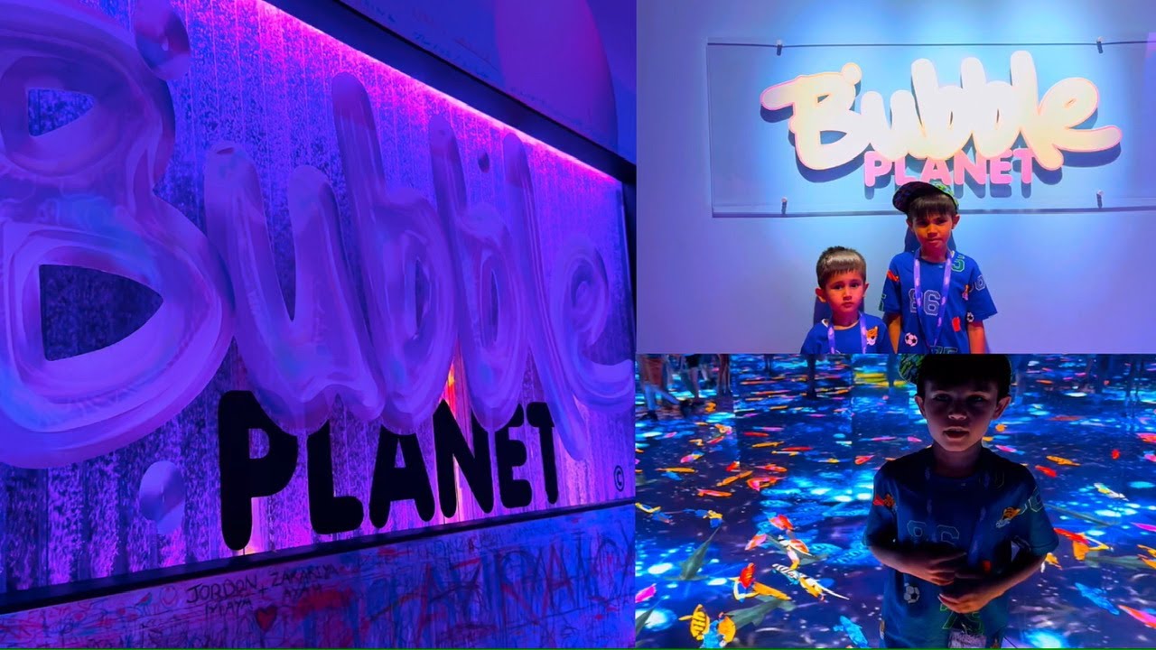Visit To Bubble Planet Experience Wembley LONDON UK 🇬🇧