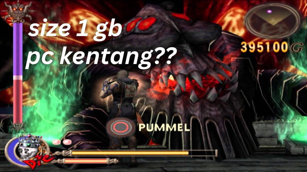 Tutorial instal God Hand PCSX2 di Laptop Kentang¬bisa dapat 30 fps??