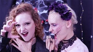 Natoo & Estelle Fitz at Claire's Halloween Headquarters #SpookedByClaires