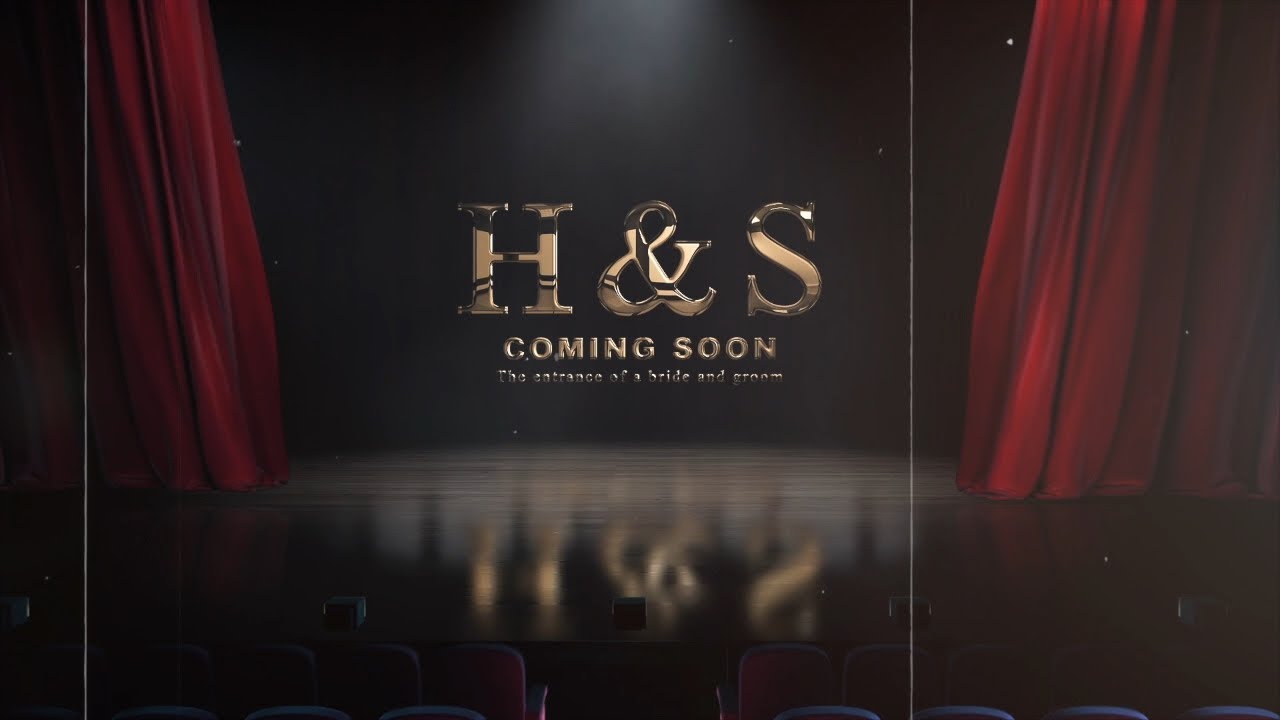 映画予告風のオープニングムービー「THE WEDDING」【楽曲B】