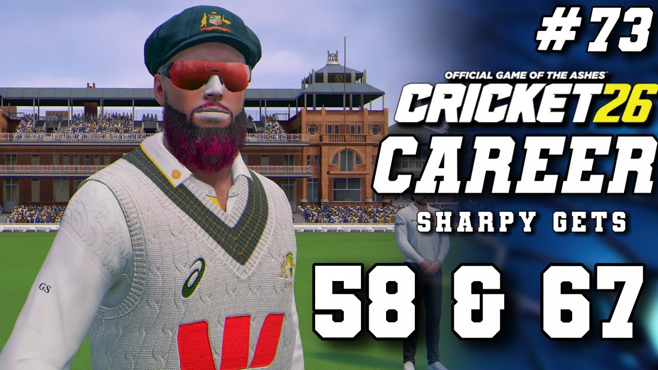 THE ASHES SERIES #2 - CRICKET 26 CAREER MODE - (Stream Replay) #Cricket #Cricket26 #TheAshes