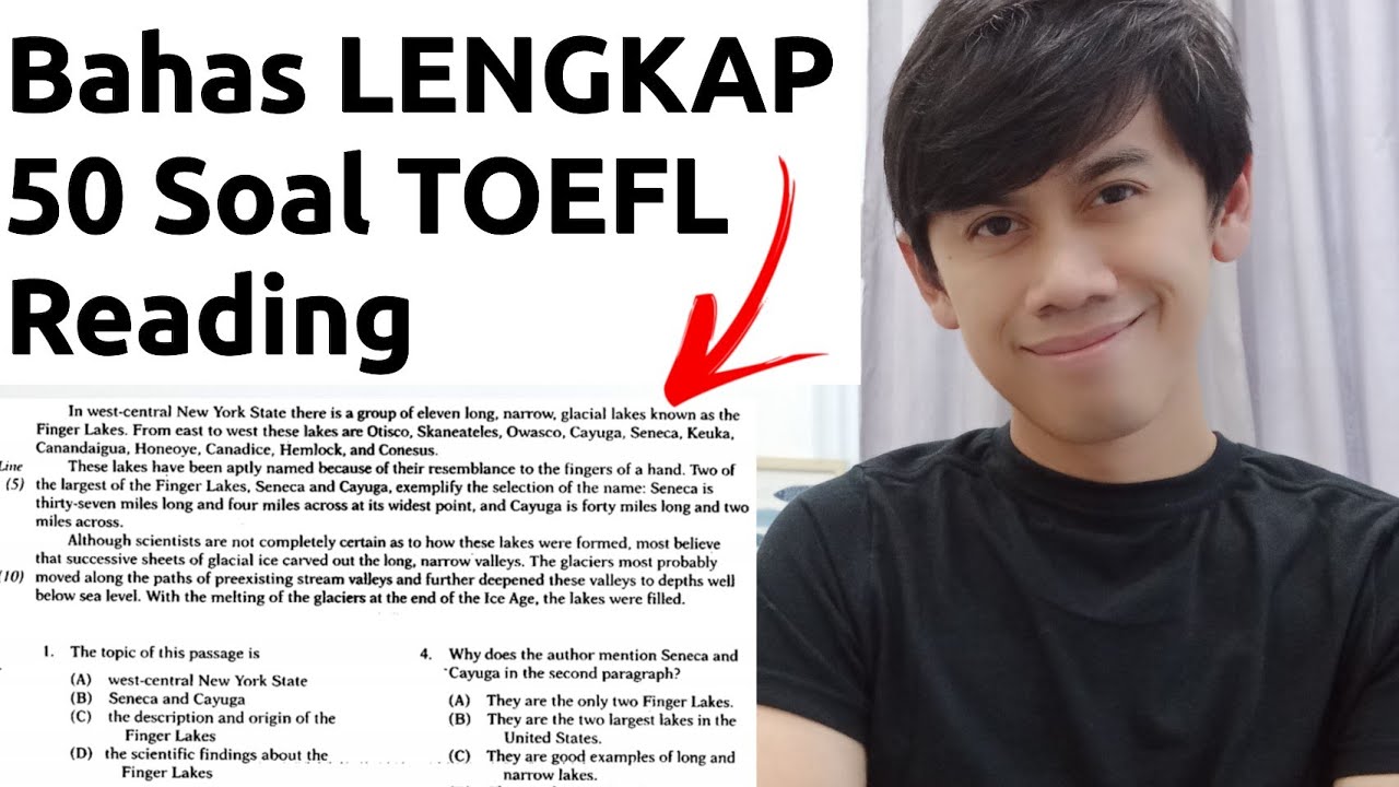 Latihan Jawab 50 Soal TOEFL Reading dengan CERMAT