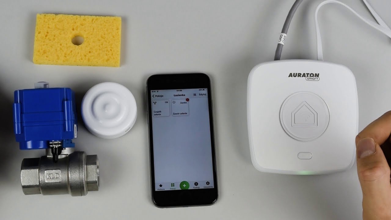 Inteligentny system antyzalaniowy z Flood Sensor Valve i Flood Sensor - obsługa aplikacji