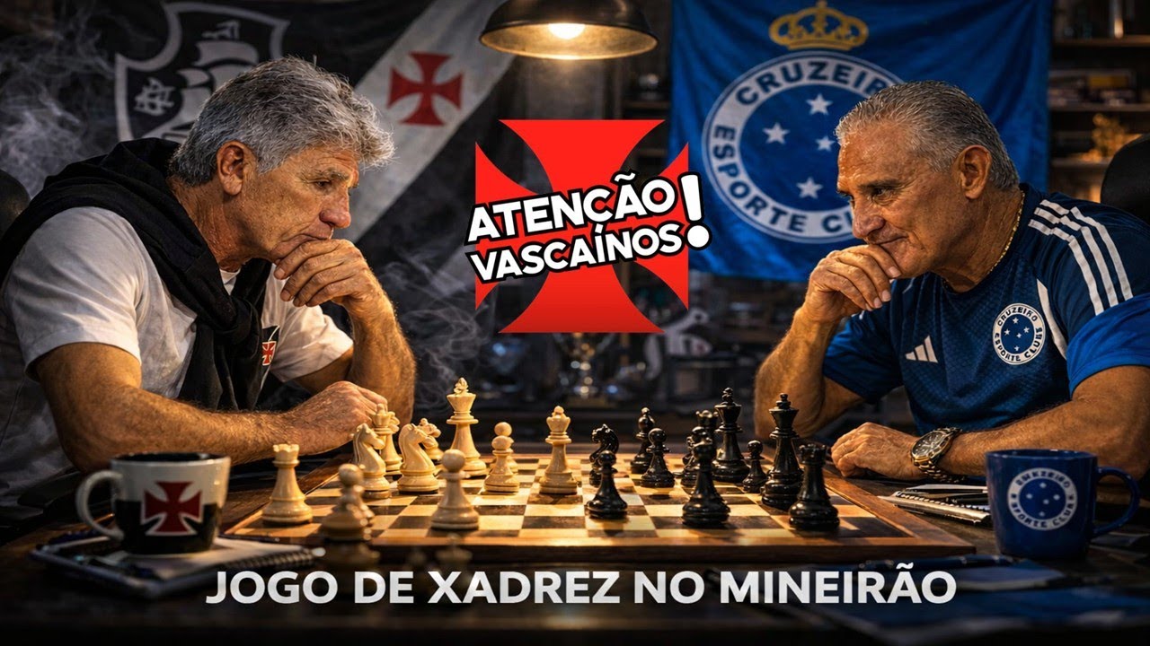ESQUENTA DO AV! CONFRONTO ENTRE VASCO E CRUZEIRO COLOCA FRENTE A FRENTE TÉCNICOS RENATO E TITE