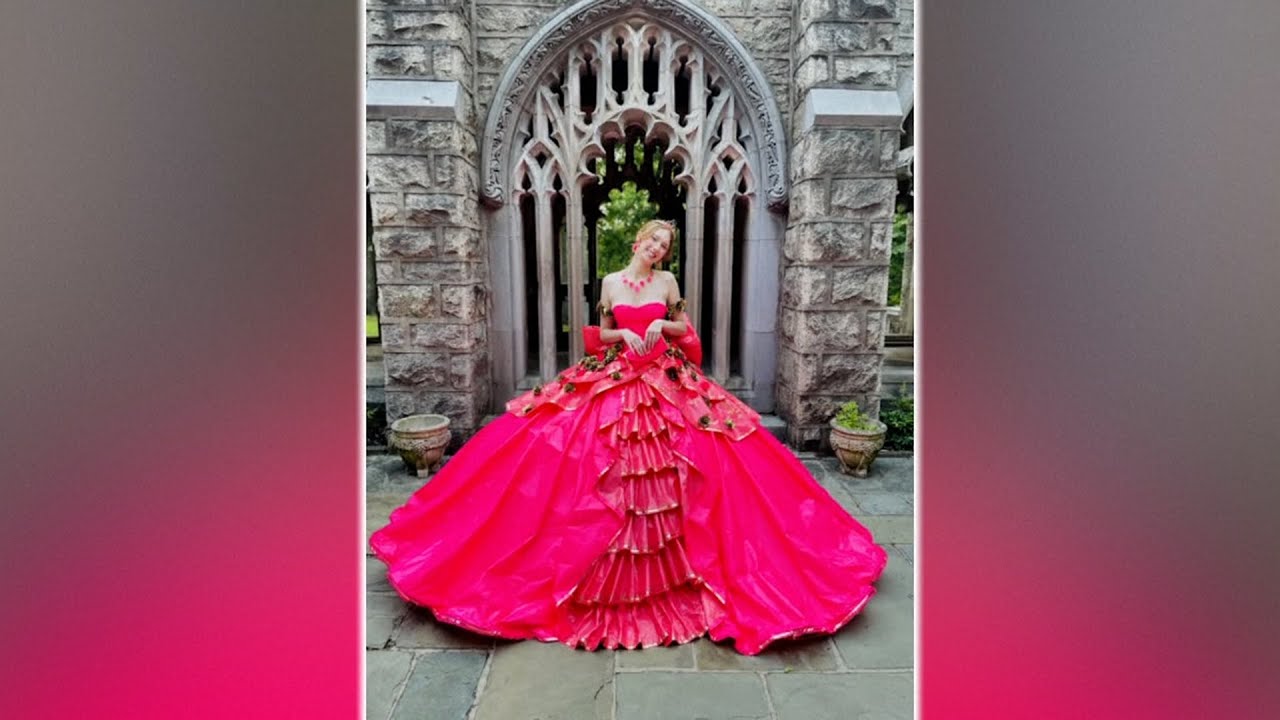 Contest encourages teens to make their prom dresses, tuxes out of duct tape